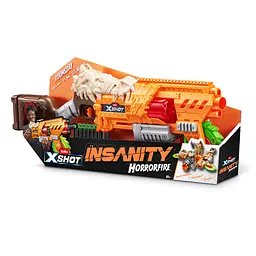 Швидкострільний бластер Zuru X-Shot Insanity Horrorfire Doomsday 16 патронів (36732) - мініатюра 3