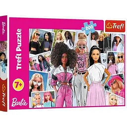Пазли дитячі Trefl У світі Барбі Barbie 13301 200 шт. Різнокольоровий shop (5900511133011)