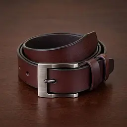 Ремінь чоловічий з класичною пряжкою 20357 Vintage коричневий 110-120 см
