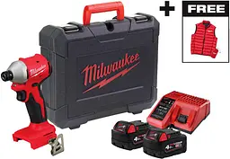 Гвинтоверт ударний акумуляторний M18 BLIDRC-402C 18В Milwaukee teh0025356