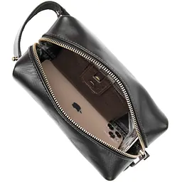 Чоловіча шкіряна косметичка GRANDE PELLE 17х10.5х7 см acs0018587 - мініатюра 4