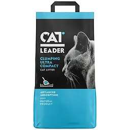 Cat Leader ультра-комкуючийся наповнювач в котячий туалет 10 кг