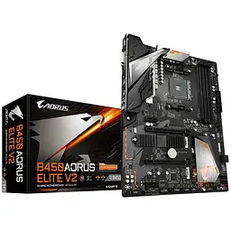 Материнська плата Gigabyte B450 Aorus Elite V2 (B450 Aorus Elite V2) (Socket AM4, AMD B450, ATX) Б/в - мініатюра 5