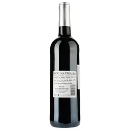 Вино Roc Des Cigaler Rouge VDT, червоне, сухе, 0.75 л - мініатюра 2