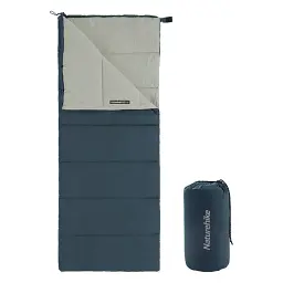 Спальний мішок Naturehike F150 NH22MSD05, правий, темно-блакитний (6927595797761-R)