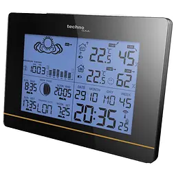 Метеостанція Technoline WS6750 Black (WS6750), Чорний - мініатюра 6