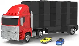 Вантажівка-транспортер Driven Turbocharge + 2 машинки (WH1124Z) - мініатюра 2
