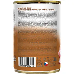 Вологий корм для собак Brit Pate & Meat Rabbit з кроликом 400 г - мініатюра 3