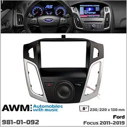 Перехідна рамка Ford Focus AWM 981-01-092 - мініатюра 6