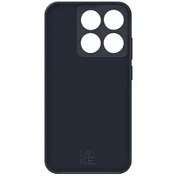 Чохол MAKE Xiaomi 14T Pro Silicone Titan Black - мініатюра 4