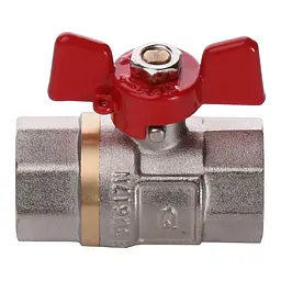 Кран кульовий прямий Q Professional 3/4″ ВВ КБ PN40 QP151 - мініатюра 2