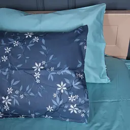 Підковдра MirSon Сатин 22-1383 Floral Greens 110х140 см (2200010472028) - мініатюра 4