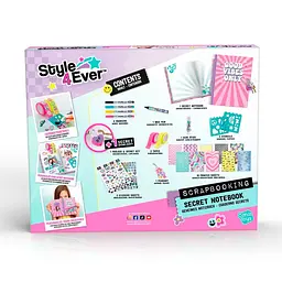 Набір для творчості DIY Style 4 Ever "Cкрапбукінг Щоденник для таємниць" CanalToys OFG298 - мініатюра 8