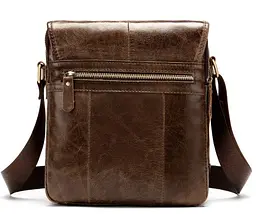 Чоловіча шкіряна сумка Vintage 22,5х27х7 см sum0015012 - мініатюра 2