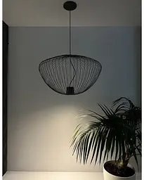 Підвісний світильник, люстра Nowodvorski 11252 Pumpkin L GU10 1x10W IP20 Темно-сірий - мініатюра 8