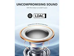 Навушники TWS ANKER SoundCore AeroFit Pro Cozy Blue (A3871G61) - мініатюра 2