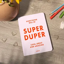 Блокнот у клiтинку SUPER DUPER рожевий - мініатюра 5