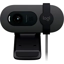 Веб-камера Logitech BRIO 100 Graphite (960-001585) [96682]