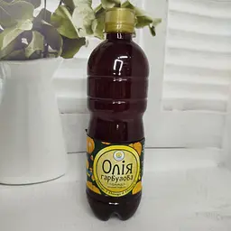 Гарбузова олія холодного віджиму 0.5 л ПЕТ тара