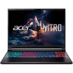 Ноутбук Acer Nitro V 16S ANV16S-71 16" WUXGA IPS Intel 5-210H 32GB F1TB NVD5060-8 Lin чорний