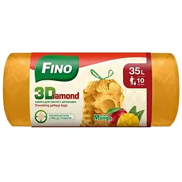 Пакети для сміття Fino манго 35 л 10 шт.