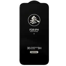 Захисне скло Remax 3D (GL-27) для Apple iPhone 13 Pro Max / 14 Plus (6.7) Чорний - мініатюра 2
