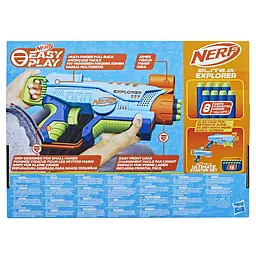Бластер Hasbro Nerf Elite Jr Explorer, з 8 стрілами (F6367) - мініатюра 3