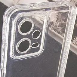 Чохол TPU Starfall Clear для Xiaomi Poco X5 5G / Redmi Note 12 5G Прозорий - мініатюра 3