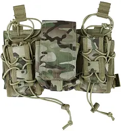 Тактичний підсумок для магазинів Modular Fast Rig Kombat Tactical (Мультикам)