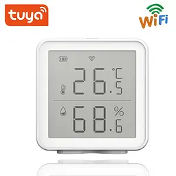 Wifi термометр гігрометр кімнатний з датчиком температури і вологості Nectronix TRD02-01A, додаток Tuya для Android і IOS (100745) - мініатюра 2
