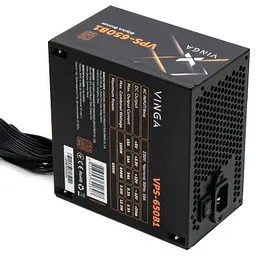 Блок живлення Vinga 650W (VPS-650B1) - мініатюра 4