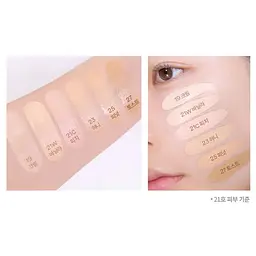 Сяючий тональний кушон Tocobo Apple Dewy Fit Cushion 19 Cream 15 г (TOC050) - мініатюра 6