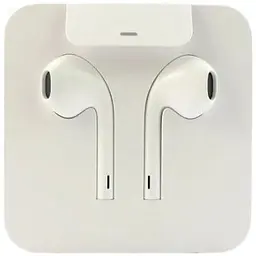 Навушники Foxconn EarPods 3.5 mm з пультом та мікрофоном - мініатюра 2