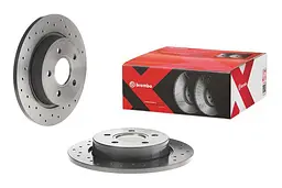 Диск гальмівний задній Ford Focus III 10-20р Brembo (08.A725.1X)