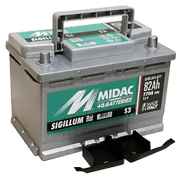Акумулятор 6СТ-82A MIDAC S3 Sigillum, 12V, 82Ah (-/+) Євро EN770А - мініатюра 3