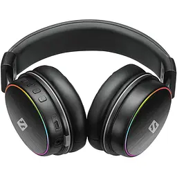 Ігрова гарнітура Sandberg HeroBlaster Bluetooth Led Headset Black - мініатюра 4