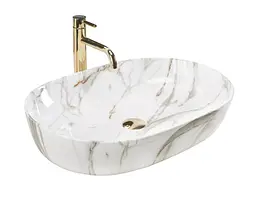 Умивальник Rea Cleo 60,5x41 aiax shine (REA-U9656)