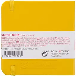 Блокнот для графіки Royal Talens Art Creation 12х12 см 140г/м2 80л Golden Yellow - мініатюра 2