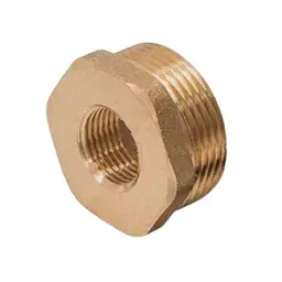 Футорка Lexline К.0710-В 1/2"х1 1/4" ВН посилена латунь 30412 - мініатюра 2
