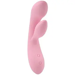 Вібратор-кролик Aphrovibe Dual Fulfill Bunny 20.5 см рожевий