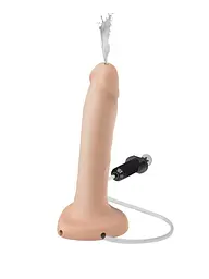 Кончающий фаллоимитатор Strap-On-Me Squirting Cum Dildo L, 17 см