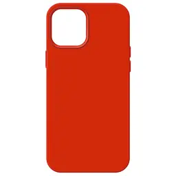 Силиконовый чехол для Apple iPhone 12 Pro Max, ICON2 Case, красный, противоударный, панель, защита всего корпуса, матовая поверхность Soft Touch, выступает над дисплеем, совместим с защитными стеклами и пленками, с микрофиброй, ArmorStandart (ARM60576)