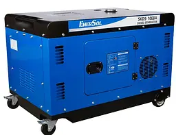 Генератор дизельний EnerSol 9/10 кВт SKDS-10EBA - мініатюра 5