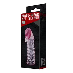 Насадка на пеніс BAILE - MALE-WEAR NET SLEEVE Baile BI-026200 99110 - мініатюра 3