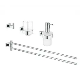 Набір аксесуарів Grohe Essentials Cube 40847001, Хром