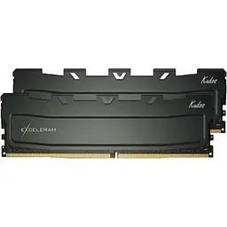 Модуль пам'яті Exceleram DDR4 32GB (2x16) 3600MHz Black Kudos (EKBLACK4323618XD)