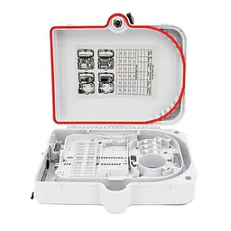 Муфта оптична Merlion ML-OP-F211-SC, 24 SC simplex adaptor, матеріал ABS