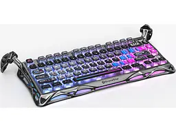 Клавіатура Gravastar Mercury K1 Pro Kailh Speedy Mint Cyberpunk (GSK1PRO_CBLK) - мініатюра 3