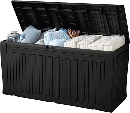 Ящик для зберігання Keter Comfy 270 л графіт (7290106930186) - мініатюра 3