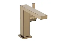 Змішувач для умивальника Hansgrohe Tecturis E CoolStart EcoSmart+ без донного клапанаа brushed bronze 73021140